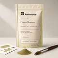 Kratom leaf powder · Material group Green · Material code SGMD · Leaf Archive 02 · Green Borneo