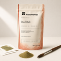 Kratom-Blattpulver · Sortimentsgruppe Red · Materialcode RMD · Blattarchiv 05 · Red Bali
